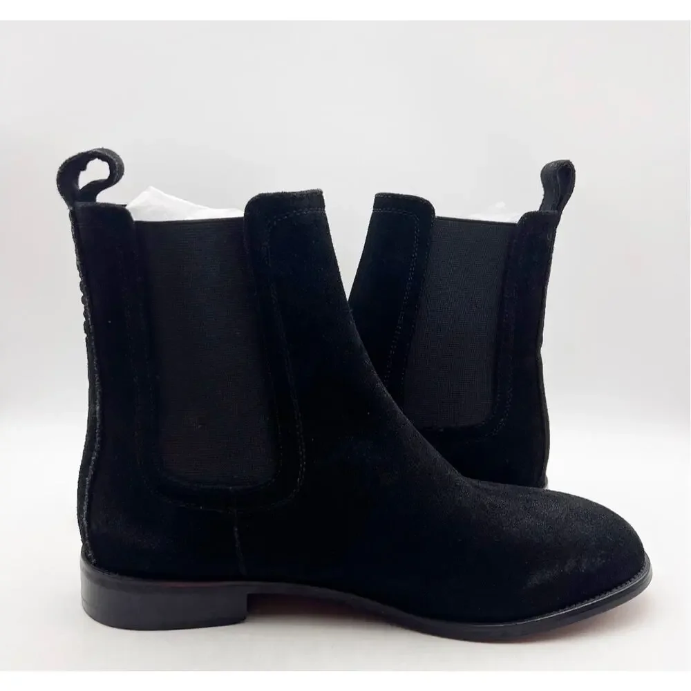 Saint Morta Men's Nomad Chelsea Boots Size 8 EU 42 Black Round Toe NIB